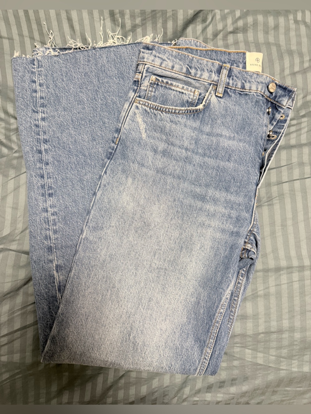 Anine Bing Hugh jeans in Panama blue - Picture 2 of 5